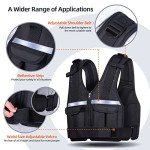 Adjustable Weighted Vest for Men 2-18 lbs