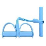 Elastic Sit-Up Resistance Bands with Foot Pedal