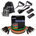 TheFitLife Stackable Exercise Resistance Bands Set