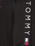 Tommy Hilfiger Men's Logo Long Sleeve Tee - Black