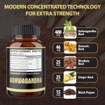 5-in-1 Ashwagandha Capsules with Turmeric & Herbs