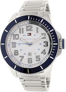 Tommy Hilfiger Men's Quartz Calendar Watch - White Dial