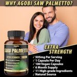 Saw Palmetto & Herbal Blend Capsules - 180 Count
