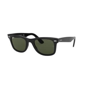 Ray-Ban Wayfarer Sunglasses RB2140, Black & Green