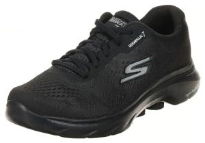 Skechers Men's Gowalk 7 Lace-Up Sneakers - Black