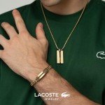 Lacoste Men's Gold Adventurer Chain Bracelet