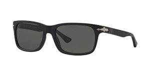 Persol PO 3048S Polarized Black Antique Sunglasses