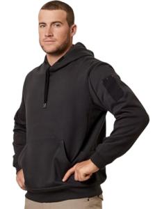 Hard Yakka Men's Workwear Fleece Hoodie - Charcoal