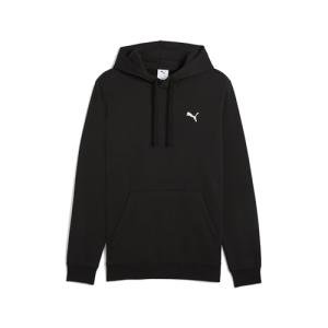 PUMA Men's Black Fleece Essential Hoodie, Large