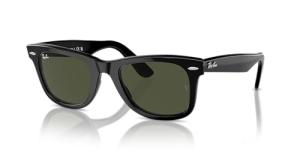 Ray-Ban Wayfarer Sunglasses - Black & Green 50mm