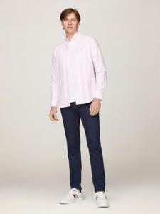 Tommy Hilfiger Men's Classic Pink Stripe Shirt
