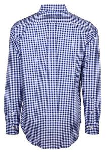 GANT Men's College Blue Gingham Shirt, 4XL
