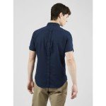 Ben Sherman Men's Dark Navy Short Sleeve Shirt