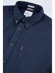 Ben Sherman Men's Dark Navy Short Sleeve Shirt