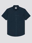 Ben Sherman Men's Dark Navy Short Sleeve Shirt