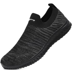 Lightweight Slip-On Men's Running and Walking Shoes