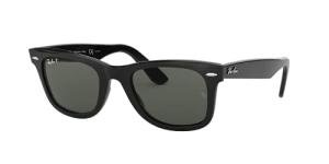 Ray-Ban Wayfarer Polarised Sunglasses - Black Green