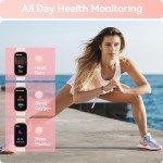 Anyloop 1.47" Smart Fitness Tracker for Men & Women