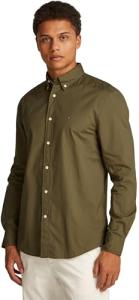 Tommy Hilfiger Men's Flex Poplin Shirt, Sweet Blue