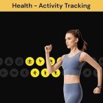EZONEDEAL Waterproof Fitness Tracker Smart Watch