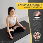 Cambivo TPE Yoga Mat for Everyone - 8mm Thickness