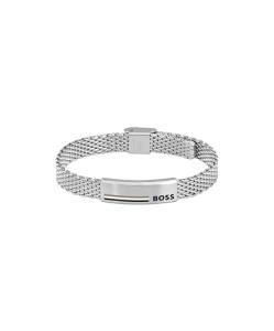 BOSS Men's Alen Silver Link Bracelet