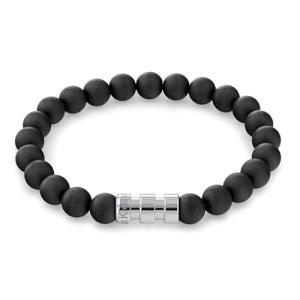 Calvin Klein Beaded Bracelet for Men - Onyx