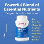 Men's Fertility Support Supplement with Maca & Zinc
