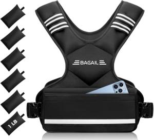Adjustable Weighted Vest for Gym Workouts