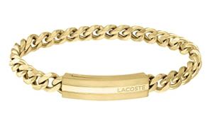 Lacoste Men's Gold Adventurer Chain Bracelet