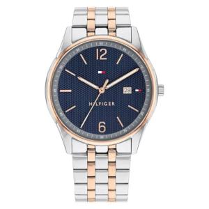 Tommy Hilfiger Navy Dial Stainless Steel Men's Watch