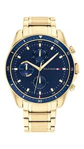 Tommy Hilfiger Men's Navy Parker Watch, 44mm