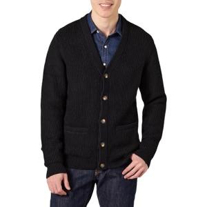 Men's Soft Touch Cardigan Sweater - Black