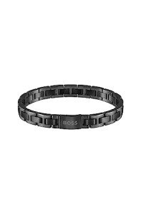 Men's Stainless Steel Link Bracelet by HBJ BOSS