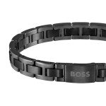 Men's Stainless Steel Link Bracelet by HBJ BOSS