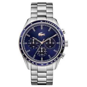 Lacoste Men's Blue Stainless Steel Chronograph Watch