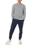 Men's Lightweight French Terry Crewneck Sweatshirt - Charcoal
