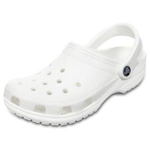 White Crocs Classic Clogs for Men and Women