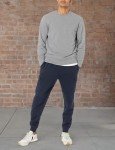Men's Lightweight French Terry Crewneck Sweatshirt - Charcoal
