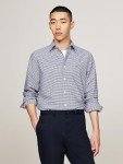 Tommy Hilfiger Men's Oxford Gingham Shirt - Navy