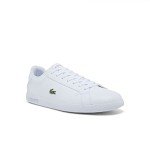 Lacoste Men's Graduate Sneaker, White, Size 9