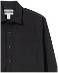 Men’s Regular-Fit Long-Sleeve Casual Poplin Shirt