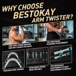 Portable Shoulder and Arm Exercise Strength Bar