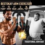 Portable Shoulder and Arm Exercise Strength Bar