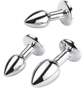 3-Piece Stainless Steel Metal Alloy Toy Set