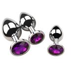 3-Piece Stainless Steel Metal Alloy Toy Set