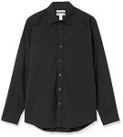 Men’s Regular-Fit Long-Sleeve Casual Poplin Shirt