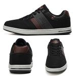 Arrigo Bello Men's Leather Casual Sneakers