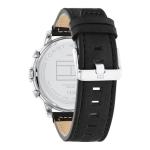 Tommy Hilfiger Men's Jameson Black Leather Watch