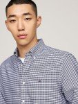 Tommy Hilfiger Men's Oxford Gingham Shirt - Navy